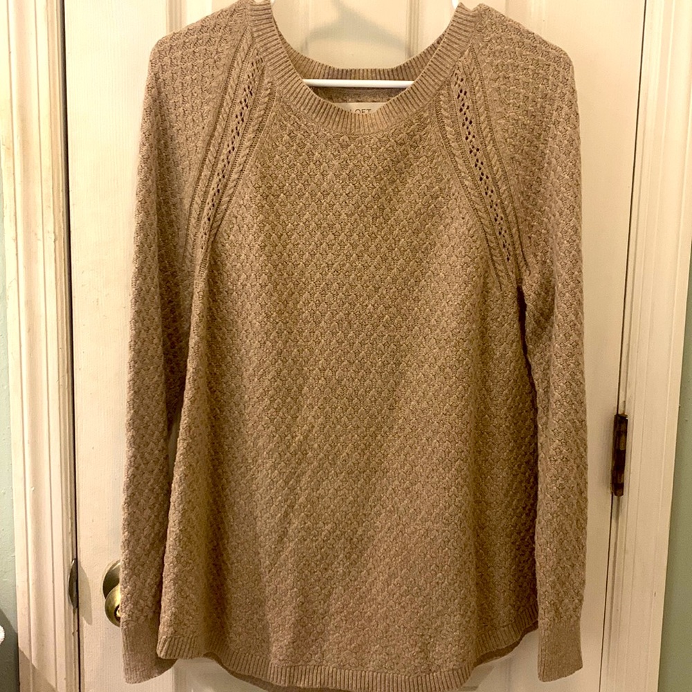 LOFT Beige Sweater